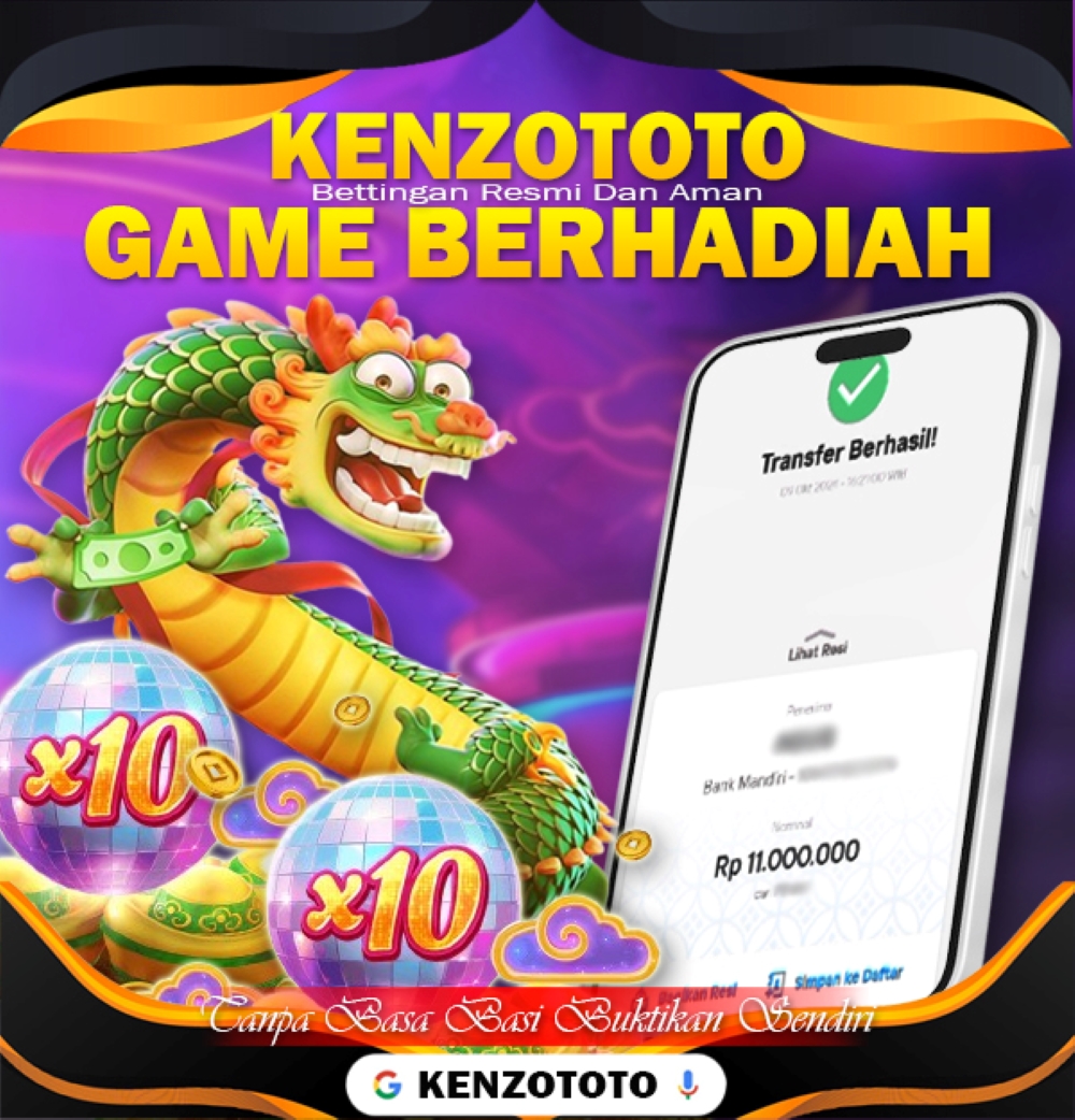 KENZOTOTO - KENZOTOTO adalah situs yang telah berdiri dari 2015 dengan pelayanan profesional terbaik dan tercepat. Selalu ada kemenangan besar yang akan di kirimkan secara LUNAS.